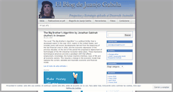 Desktop Screenshot of juanjogabina.com