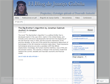 Tablet Screenshot of juanjogabina.com